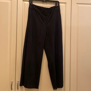 MARELLA navy eyelet pant.